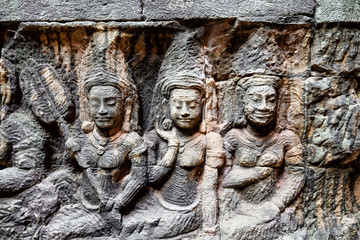 The Hidden Wall, Siem reap. Cambodia