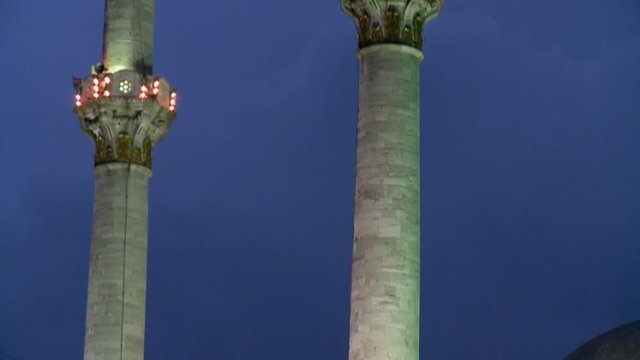 Moschee blaue Stunde