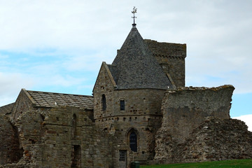 Obraz premium Abbey ruins, Inchcolm Island, Scotland