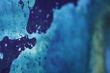 Abstract background blue oil color 