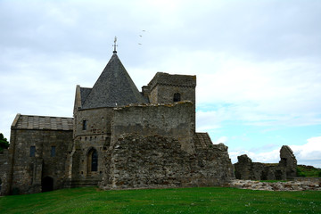 Abbey ruins, Inchcolm Island, Scotland