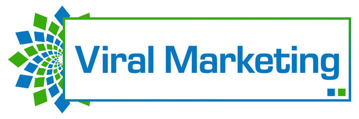 Viral Marketing Green Blue Circular Bar 