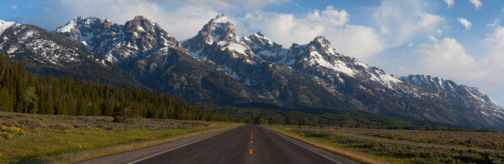 Road to the Grand Tetons
