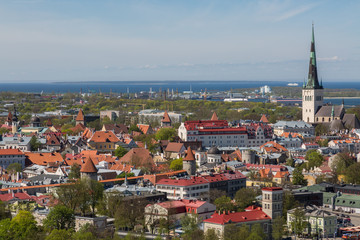 Tallinn City,View From Hotel 