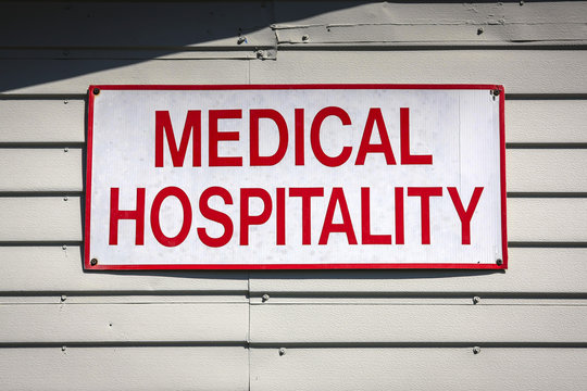 Medical Hospitality Sign