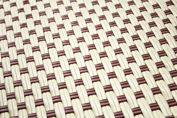 Wicker chair texture
