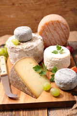 variety of cheese