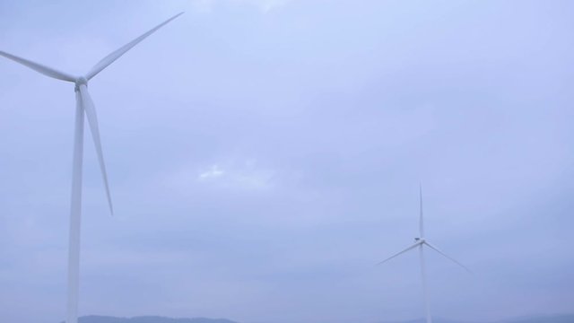 Wind Turbine, Windmill, Energy Production in mountains