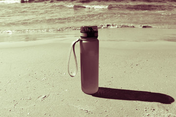 Bottle on the beach