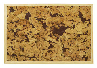 Board with cork texture
