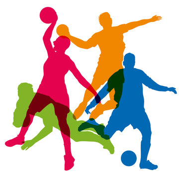 sport - sport d’équipe - football - basket - sport collectif - rugby - handball  