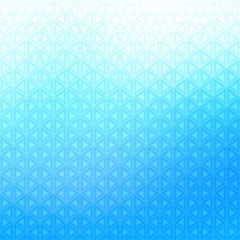 Abstract blue geometric shapes background.