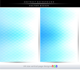 Abstract blue geometric shapes backgrounds, brochure & flyer covers.