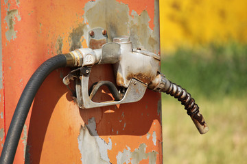 Old diesel pump