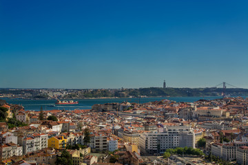 Fototapeta premium view of Lisbon Portugal.