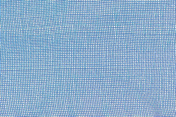 Fabric ribbon mesh macro in blue