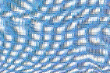 Fabric ribbon mesh macro in blue