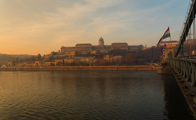Amaneciendo sobre Budapest