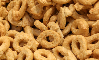 many tarallins called TARTALLI or TARALLINI in italian language