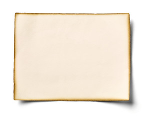 note paper blank sign tag label