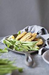 Chicken Snitzel with Almond Meal