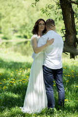 wedding , bride and groom
