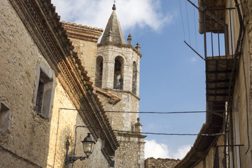 The town of Cantavieja in the province of Teruel