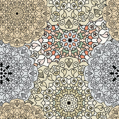 Ethnic oriental seamless pattern.