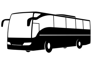 Vector illustration of a modern bus.