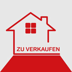 haus zu verkaufen rot