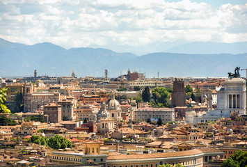 Fototapeta na wymiar Rome is the capital of Italy