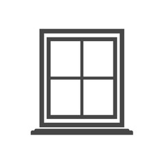 Window Icon Flat Graphic Design - Illustration