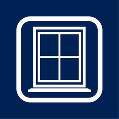 Window Icon Flat Graphic Design - Illustration