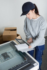 steps in mending a copier