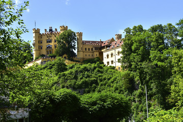 Fototapeta na wymiar Hohenschwangau Castle