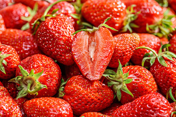 Close up of strawberries