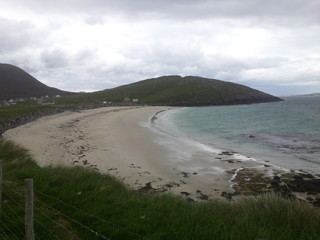 Traigh h-na Uidhe, Beach, Atlantic Ocean, Isle of Harris, Outer Hebrides, Scotland, Great Britain