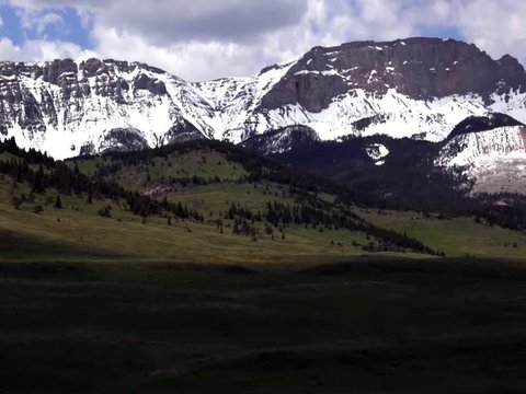 Rocky Mountain Peaks in Montana