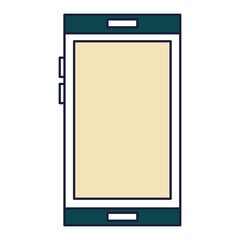 smartphone device isolated icon vector illustration design