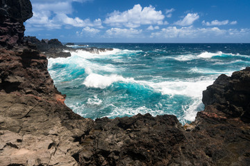 Olivine Pools on north east coastline of Maui