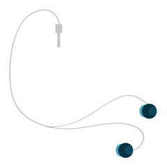 Player headphones isolated icon vector illustration design