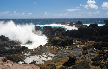 Olivine Pools on north east coastline of Maui