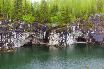 Республика Карелия. Горный парк 