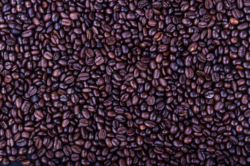 Background coffee beans