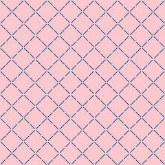 Fototapeta premium Modern stylish simple seamless pattern geometric background texture.