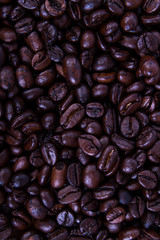 Background coffee beans