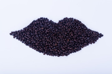Background coffee beans