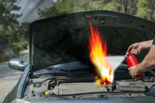 Car failure and Fire in the car