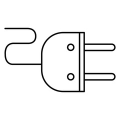 energy plug isolated icon vector illustration design