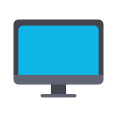 electronic laptop on icon vector illustration design graphic